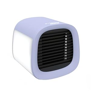 Evapolar personal space cooler with USB power and whisper-quiet operation